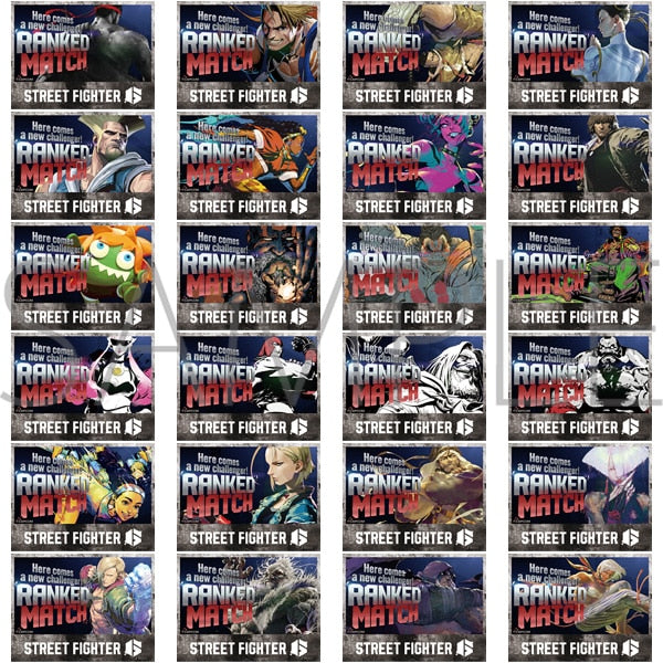 『ストリートファイター6』ぺたコレクション【BOX】