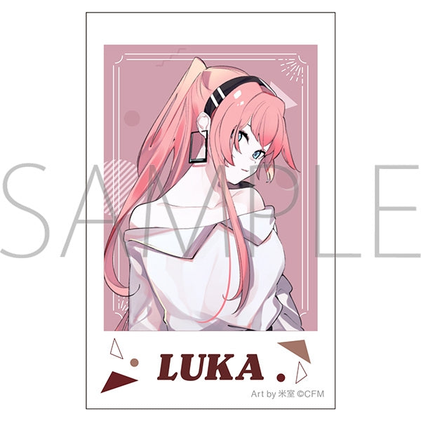 『初音ミクシリーズ』チェキプリント/巡音ルカ 私服 Art by 米室