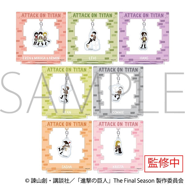 『進撃の巨人』ゆるパレット ゆらゆらアクリルスタンドコレクション【BOX】