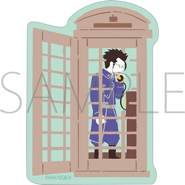 『鋼の錬金術師』ステッカー/ゆるパレット【第1弾】 軍がやべえ!!