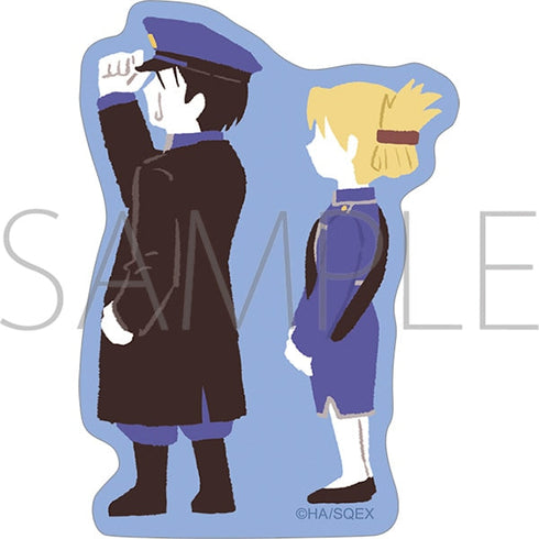 『鋼の錬金術師』ステッカー/ゆるパレット【第1弾】 雨だよ