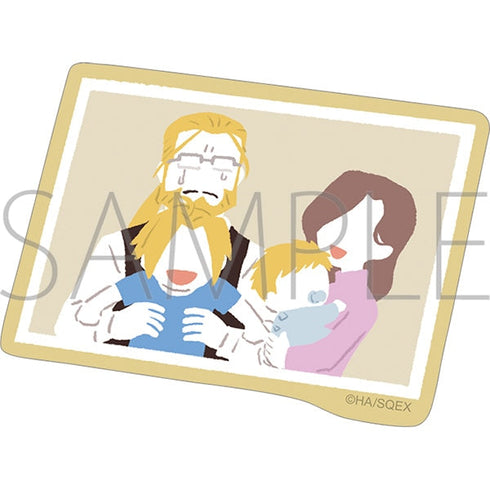 『鋼の錬金術師』ステッカー/ゆるパレット【第1弾】 家族の肖像