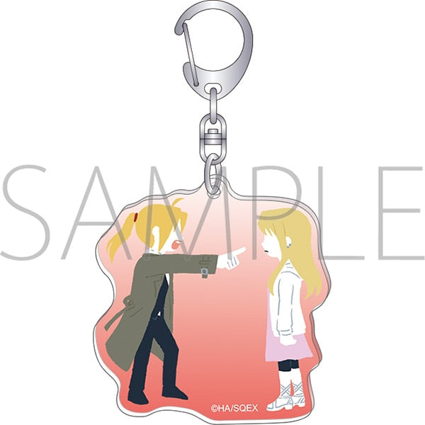 『鋼の錬金術師』アクリルキーホルダー/ゆるパレット【第2弾】 おまえの人生半分くれ!