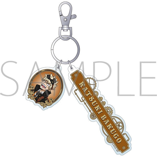 『僕のヒーローアカデミア』2連アクリルキーホルダー 爆豪 勝己 スチームパンクver.