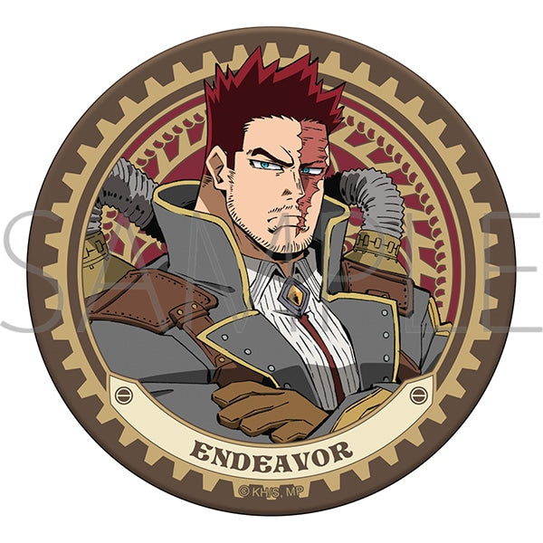 『僕のヒーローアカデミア』レザーコースター エンデヴァー スチームパンクver.