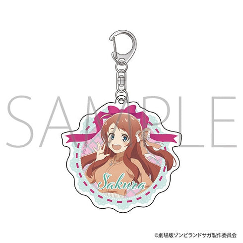 『ゾンビランドサガ ゆめぎんがパラダイス』アクリルキーホルダー/源 さくら 私服