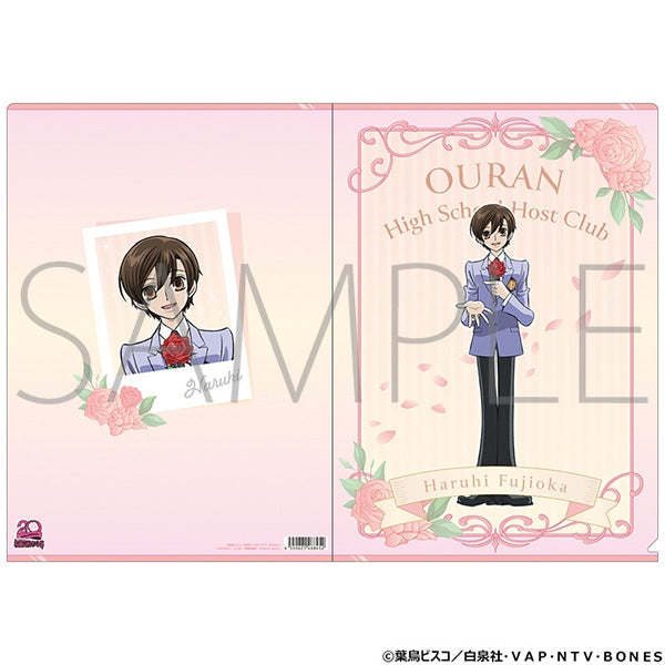 『桜蘭高校ホスト部』クリアファイル/藤岡ハルヒ、20周年