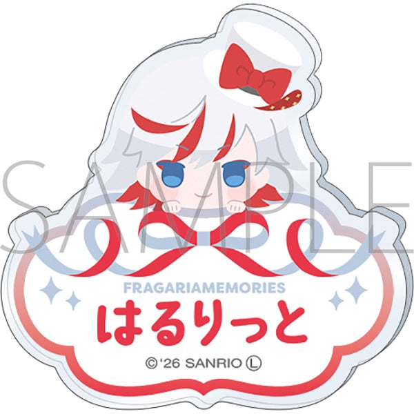 『フラガリアメモリーズ』お名前バッジ/ハルリット