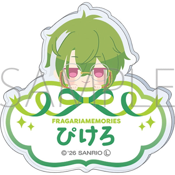 『フラガリアメモリーズ』お名前バッジ/ピケロ