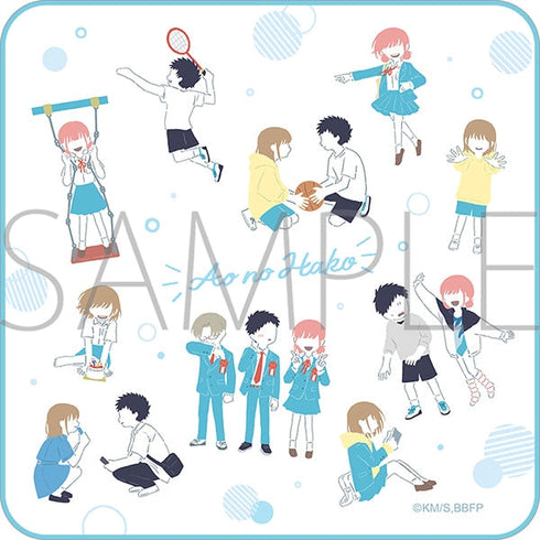 『アオのハコ』ハンドタオル/ゆるパレット