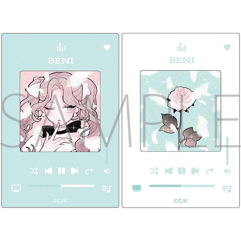 "Fall in Love, You Deceitful Angels" Sticker Set / Beni Momoi