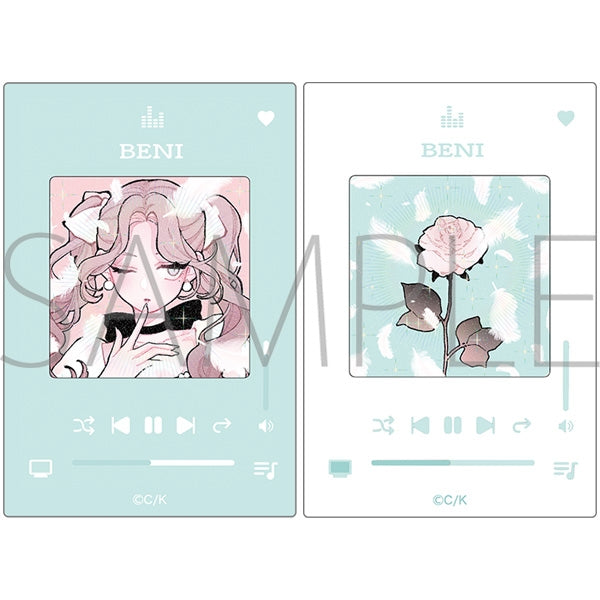 "Fall in Love, You Deceitful Angels" Sticker Set / Beni Momoi