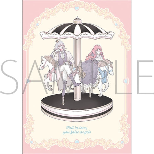 "Fall in Love, You Deceitful Angels" T-shirt / Carousel