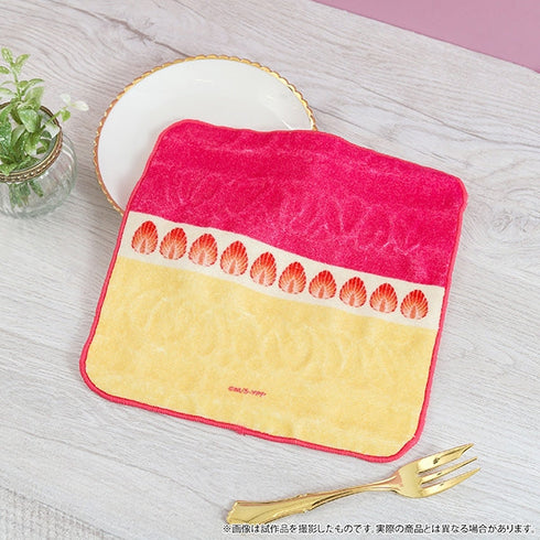 『夢色パティシエール』ケーキ風タオル&アクリルキーホルダーセット