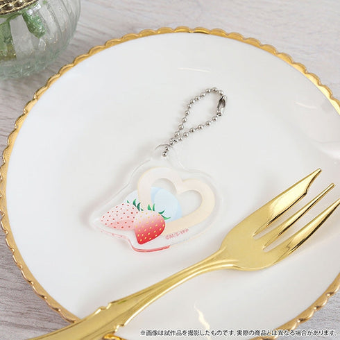 『夢色パティシエール』ケーキ風タオル&アクリルキーホルダーセット