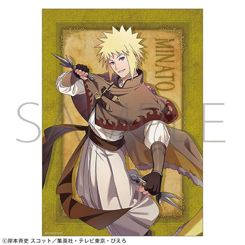 『NARUTO-ナルト- 疾風伝』A3クリアポスター/波風ミナト 忍伝冒険譚