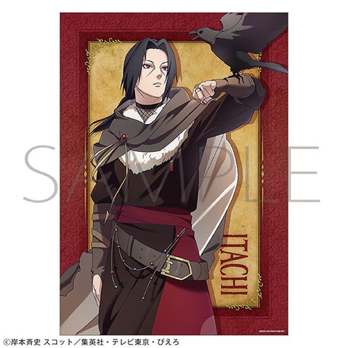 『NARUTO-ナルト- 疾風伝』A3クリアポスター/イタチ 忍伝冒険譚
