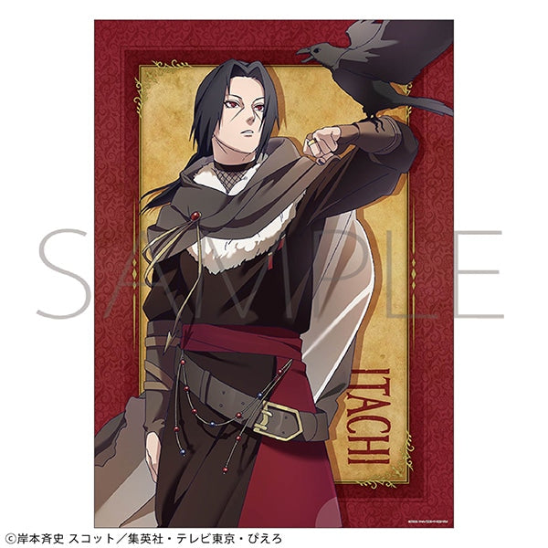 『NARUTO-ナルト- 疾風伝』A3クリアポスター/イタチ 忍伝冒険譚