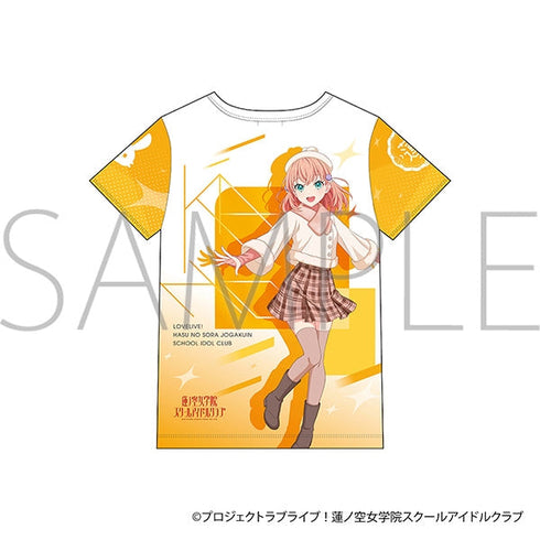 『ラブライブ!蓮ノ空女学院スクールアイドルクラブ』フルグラフィックTシャツ/日野下 花帆