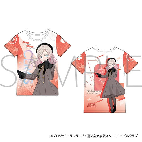 『ラブライブ!蓮ノ空女学院スクールアイドルクラブ』フルグラフィックTシャツ/セラス 柳田 リリエンフェルト