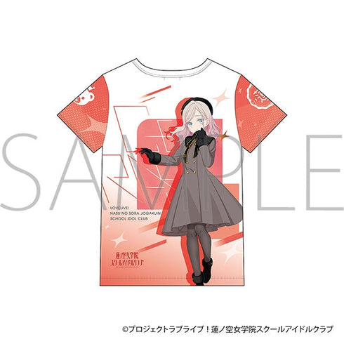 『ラブライブ!蓮ノ空女学院スクールアイドルクラブ』フルグラフィックTシャツ/セラス 柳田 リリエンフェルト