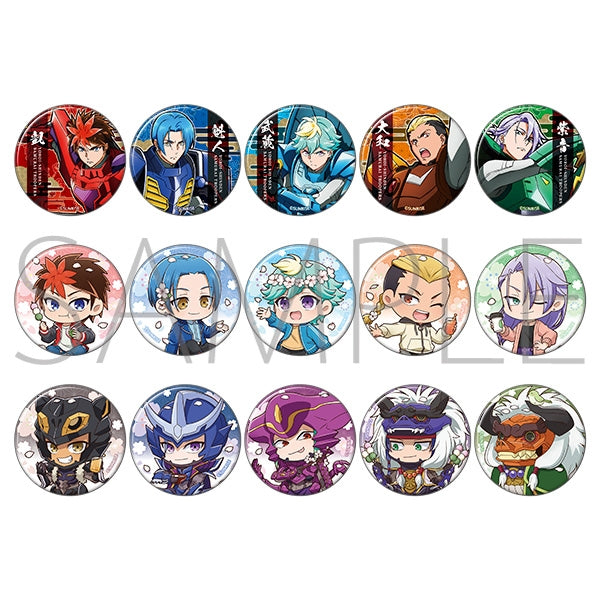 『鎧真伝サムライトルーパー』キャラバッジコレクション【BOX】