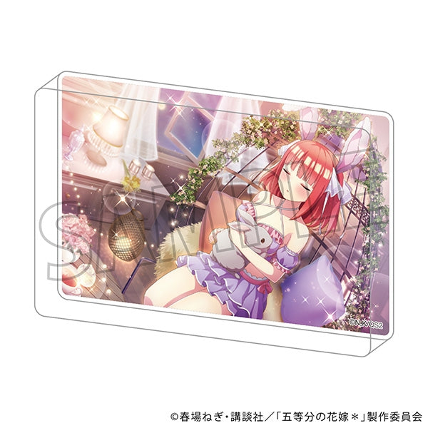 『五等分の花嫁*』アクリルブロック/(うさみみ)中野二乃
