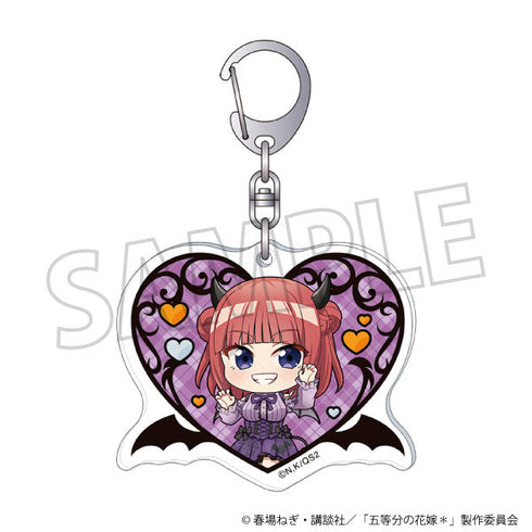 『五等分の花嫁*』アクリルキーホルダー/(ミニキャラ)中野二乃