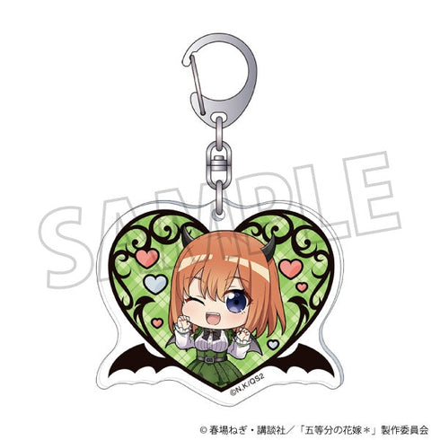 『五等分の花嫁*』アクリルキーホルダー/(ミニキャラ)中野四葉