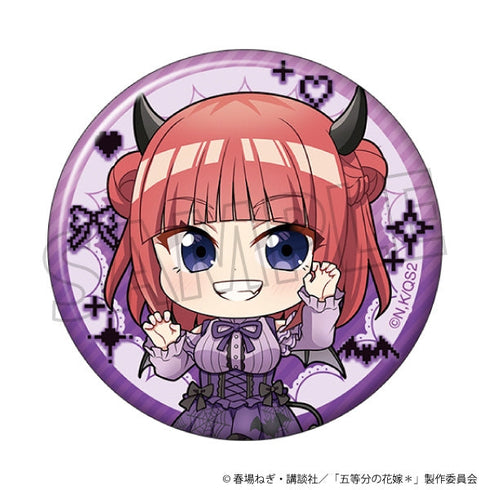 『五等分の花嫁*』缶バッジ/(ミニキャラ)中野二乃