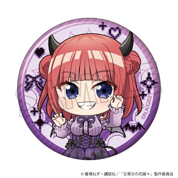 『五等分の花嫁*』缶バッジ/(ミニキャラ)中野二乃