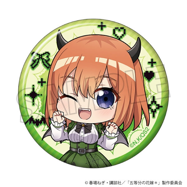『五等分の花嫁*』缶バッジ/(ミニキャラ)中野四葉