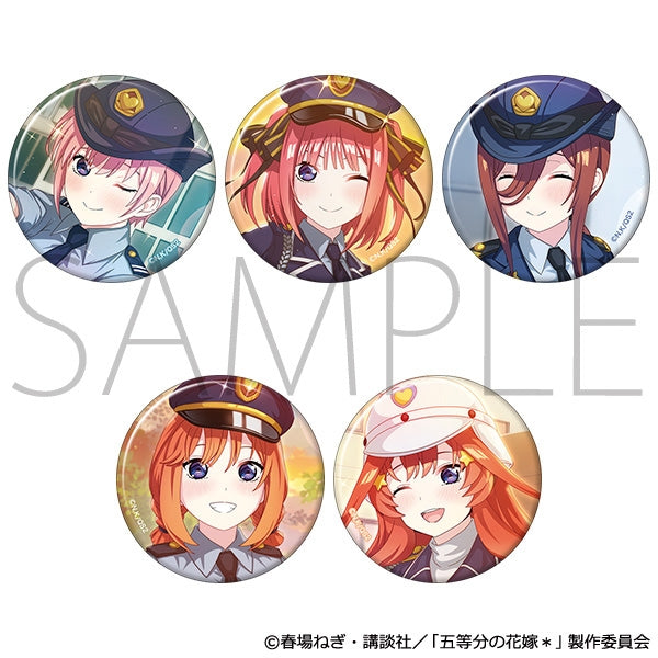 『五等分の花嫁*』缶バッジセット(警察)