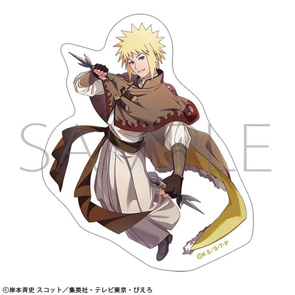 『NARUTO-ナルト- 疾風伝』ステッカー/波風ミナト 忍伝冒険譚