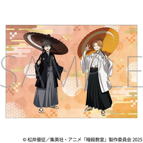 『暗殺教室』A3クリアポスター/磯貝 悠馬&前原 陽斗