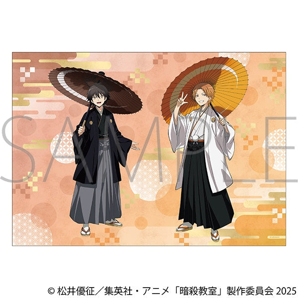 『暗殺教室』A3クリアポスター/磯貝 悠馬&前原 陽斗