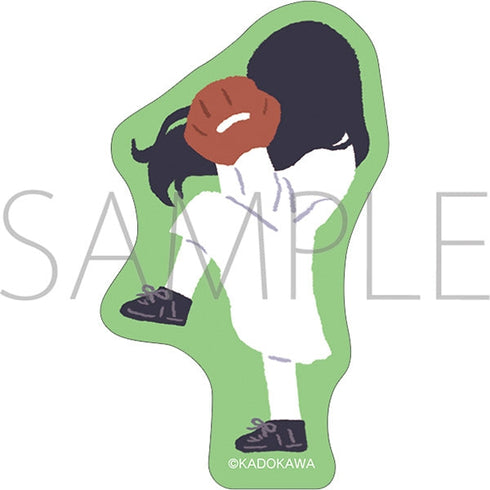 『貞子』ステッカー/投げる ゆるパレ