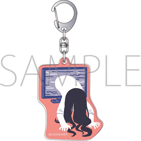 『貞子』アクリルキーホルダー/出てくる ゆるパレ
