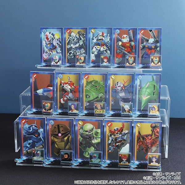 『SDガンダム ジージェネレーション エターナル』部隊編成風アクリルスタンドコレクション/機動戦士ガンダム&GQuuuuuuX【BOX】