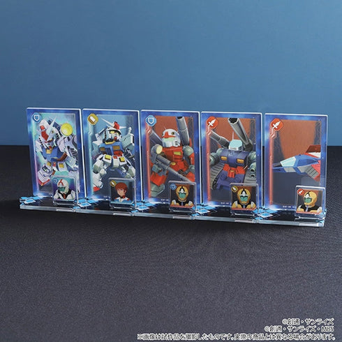 『SDガンダム ジージェネレーション エターナル』部隊編成風アクリルスタンドコレクション/機動戦士ガンダム&GQuuuuuuX【BOX】