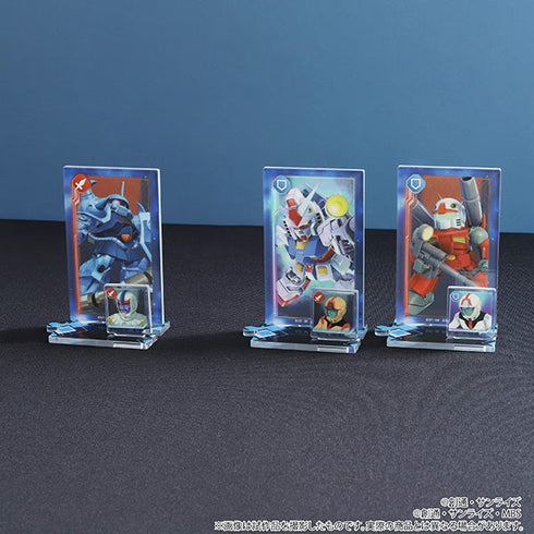 『SDガンダム ジージェネレーション エターナル』部隊編成風アクリルスタンドコレクション/機動戦士ガンダム&GQuuuuuuX【BOX】