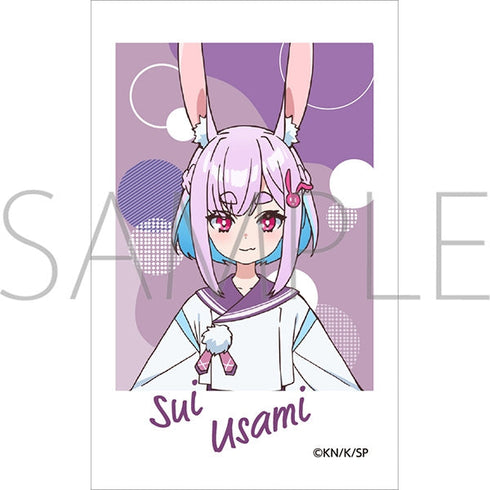 『人外教室の人間嫌い教師』チェキプリント/右左美彗