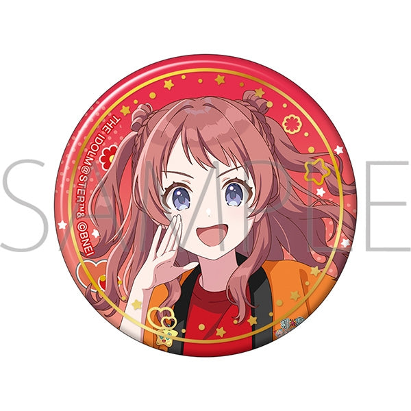 『学園アイドルマスター』箔押し缶バッジ/花海咲季 初星文化祭フェア