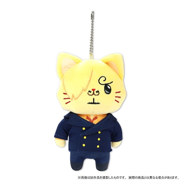 『ONE PIECE』withCATアイマスク付きぬいぐるみキーホルダー/サンジ