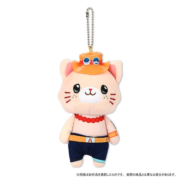 『ONE PIECE』withCATアイマスク付きぬいぐるみキーホルダー/エース