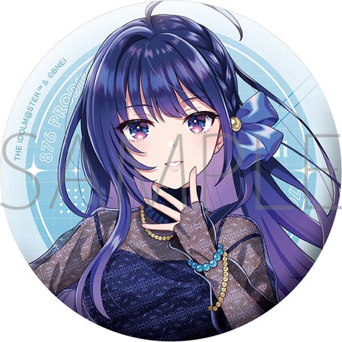 『vα-liv(ヴイアライヴ)』グリッター缶バッジ/上水流 宇宙