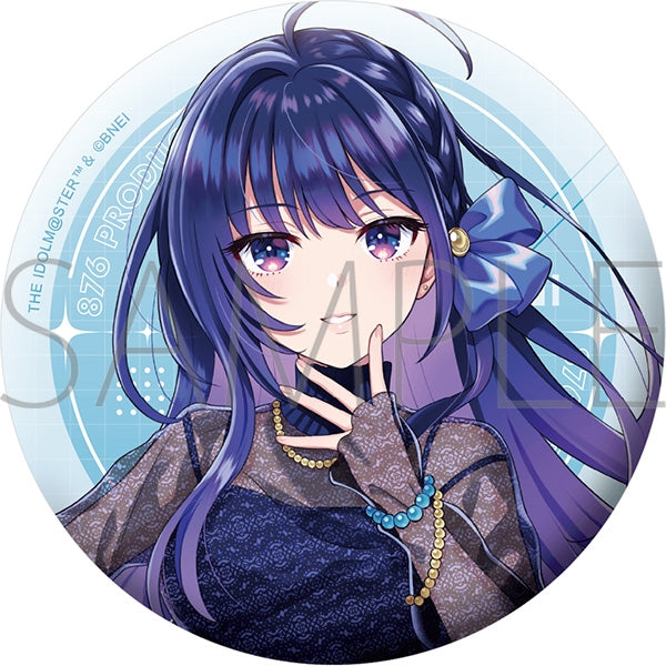 『vα-liv(ヴイアライヴ)』グリッター缶バッジ/上水流 宇宙