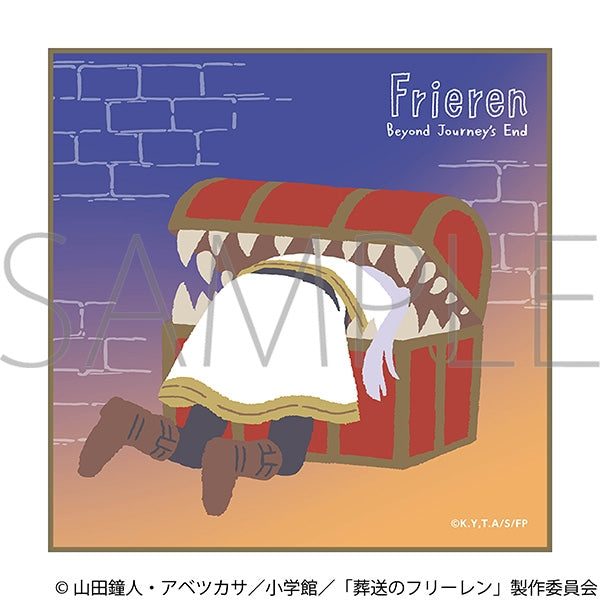 『葬送のフリーレン』ハンドタオル/ゆるパレット フリーレン&ミミック