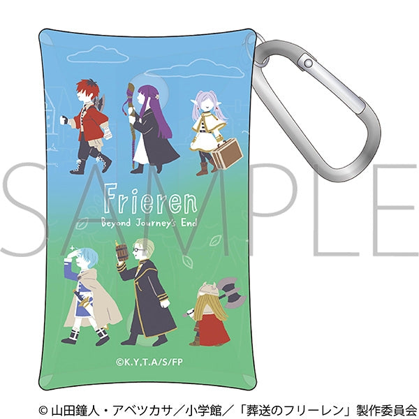 『葬送のフリーレン』カラビナ付きクリアポーチ/フリーレン一行&勇者一行