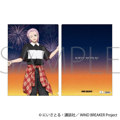 『WIND BREAKER』クリアファイル/桐生 三輝 花火